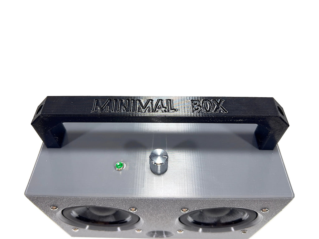 Minimal Box V2 Medium Grey +Grilles