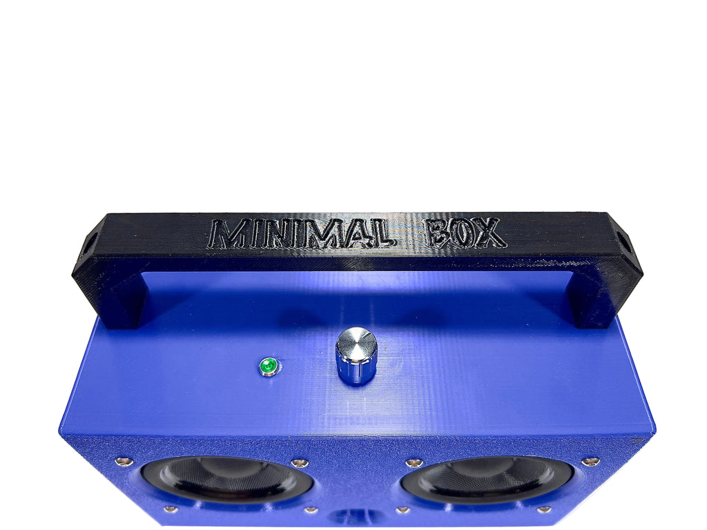 Minimal Box V2 Deep Sea Blue +Grilles