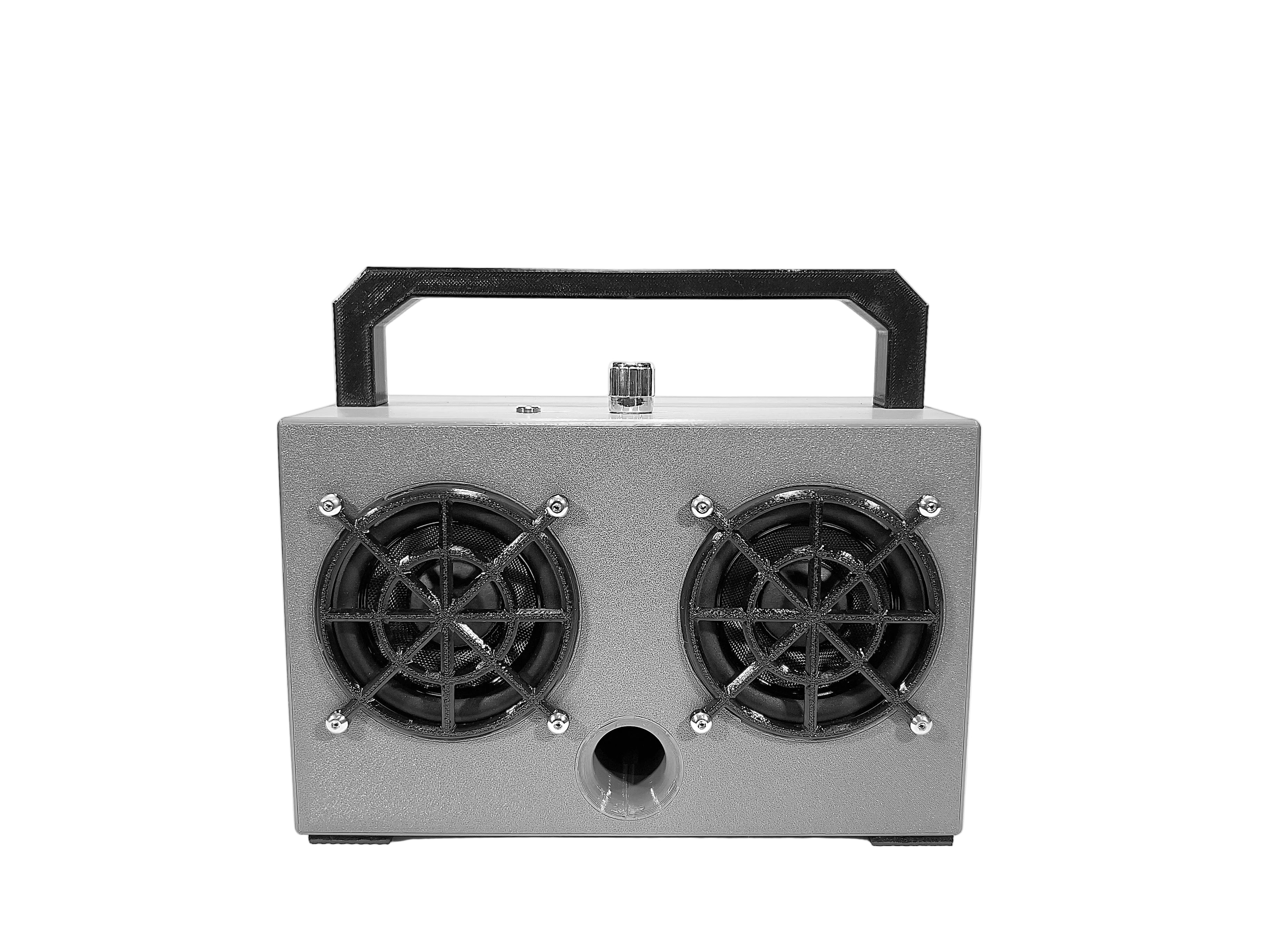 Minimal Box V2 Medium Grey +Grilles