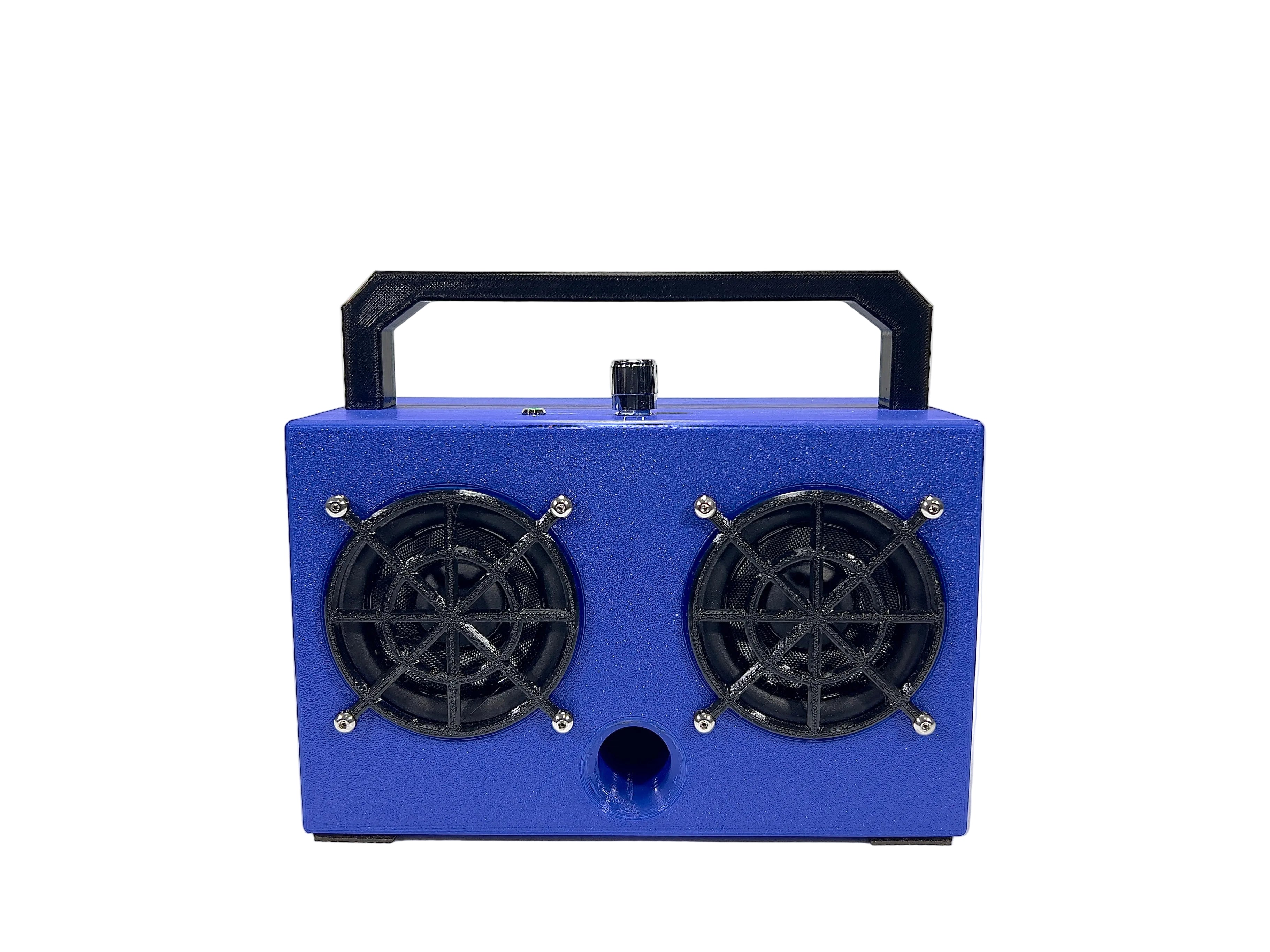 Minimal Box V2 Deep Sea Blue +Grilles